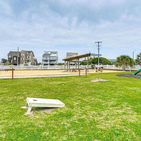 Steps To The Beach Oceanfront Condo With Lanai! North Topsail Beach Exteriér fotografie