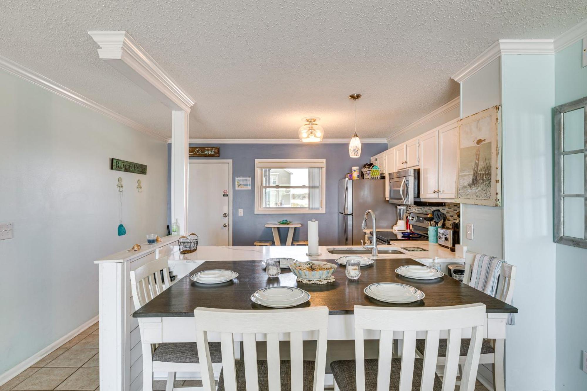 Steps To The Beach Oceanfront Condo With Lanai! North Topsail Beach Exteriér fotografie