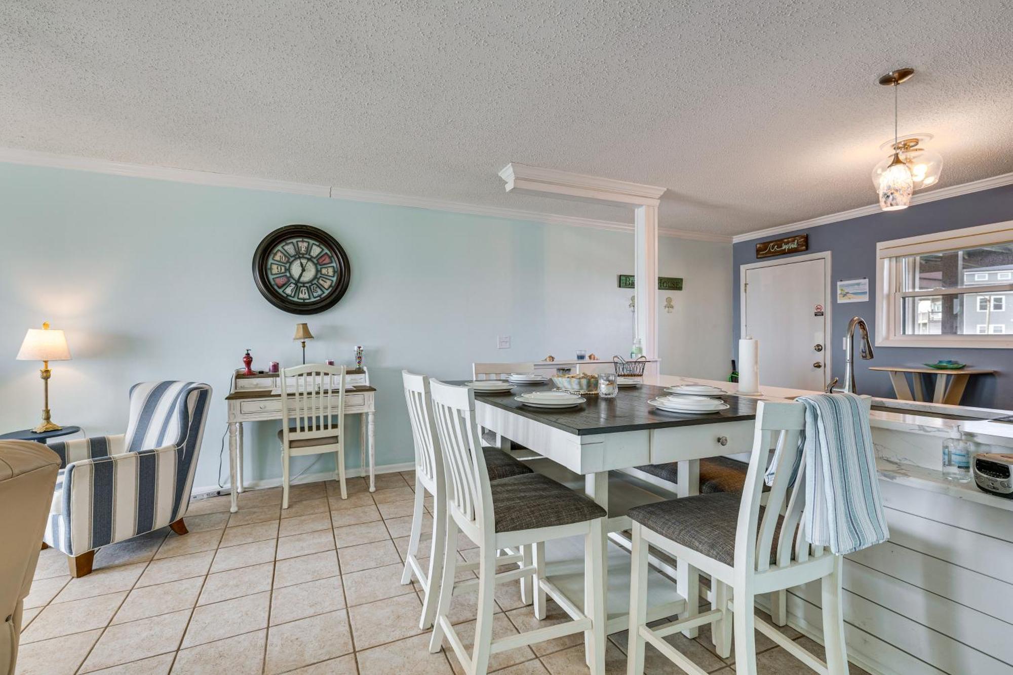 Steps To The Beach Oceanfront Condo With Lanai! North Topsail Beach Exteriér fotografie
