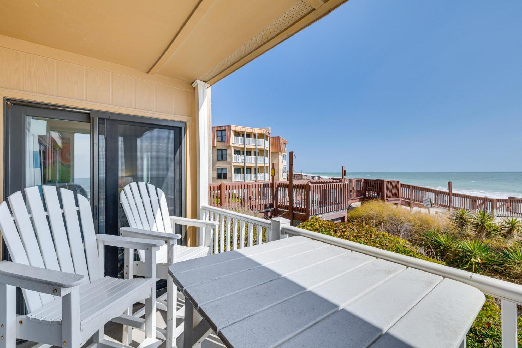 Steps To The Beach Oceanfront Condo With Lanai! North Topsail Beach Exteriér fotografie