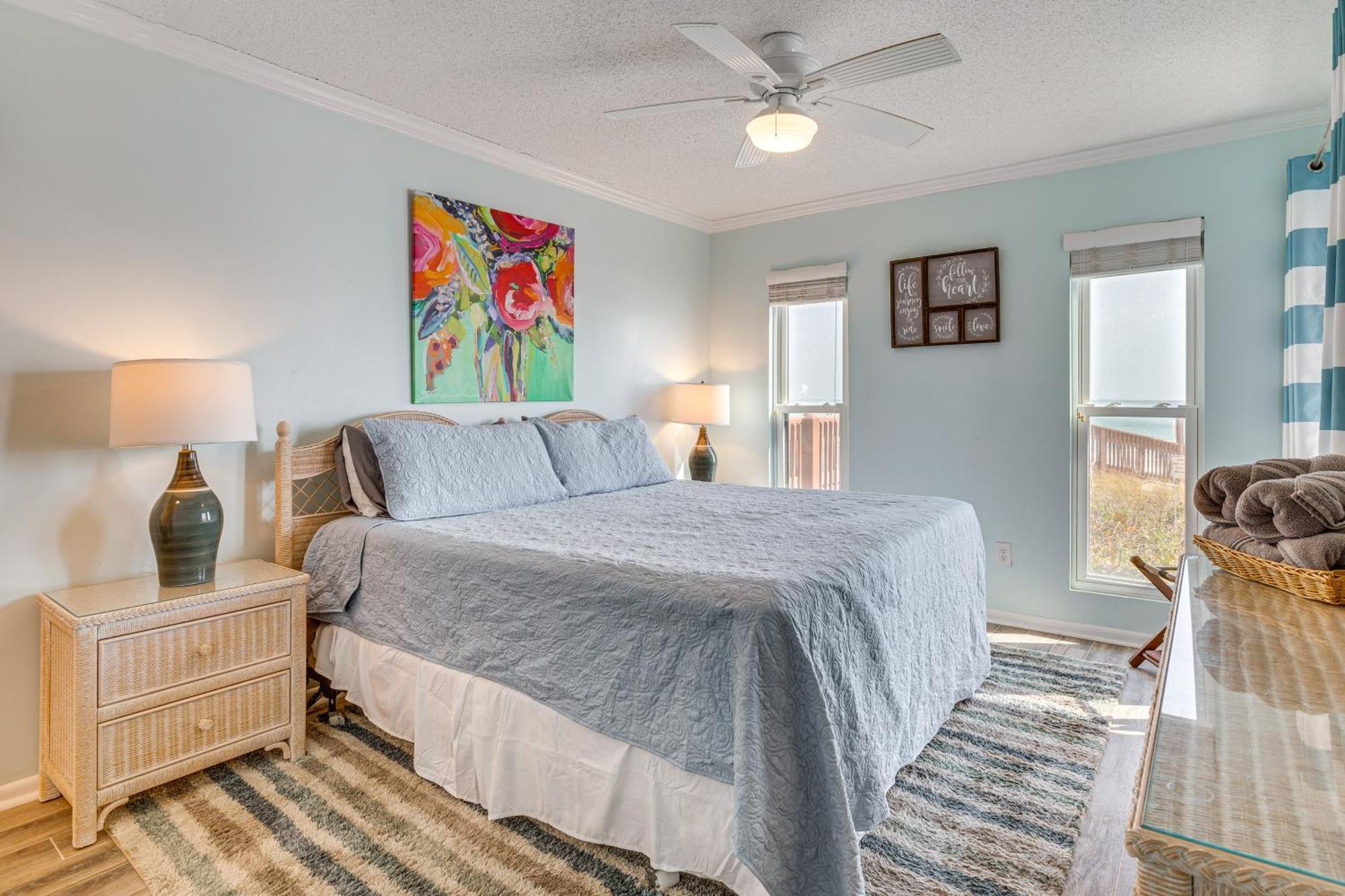 Steps To The Beach Oceanfront Condo With Lanai! North Topsail Beach Exteriér fotografie