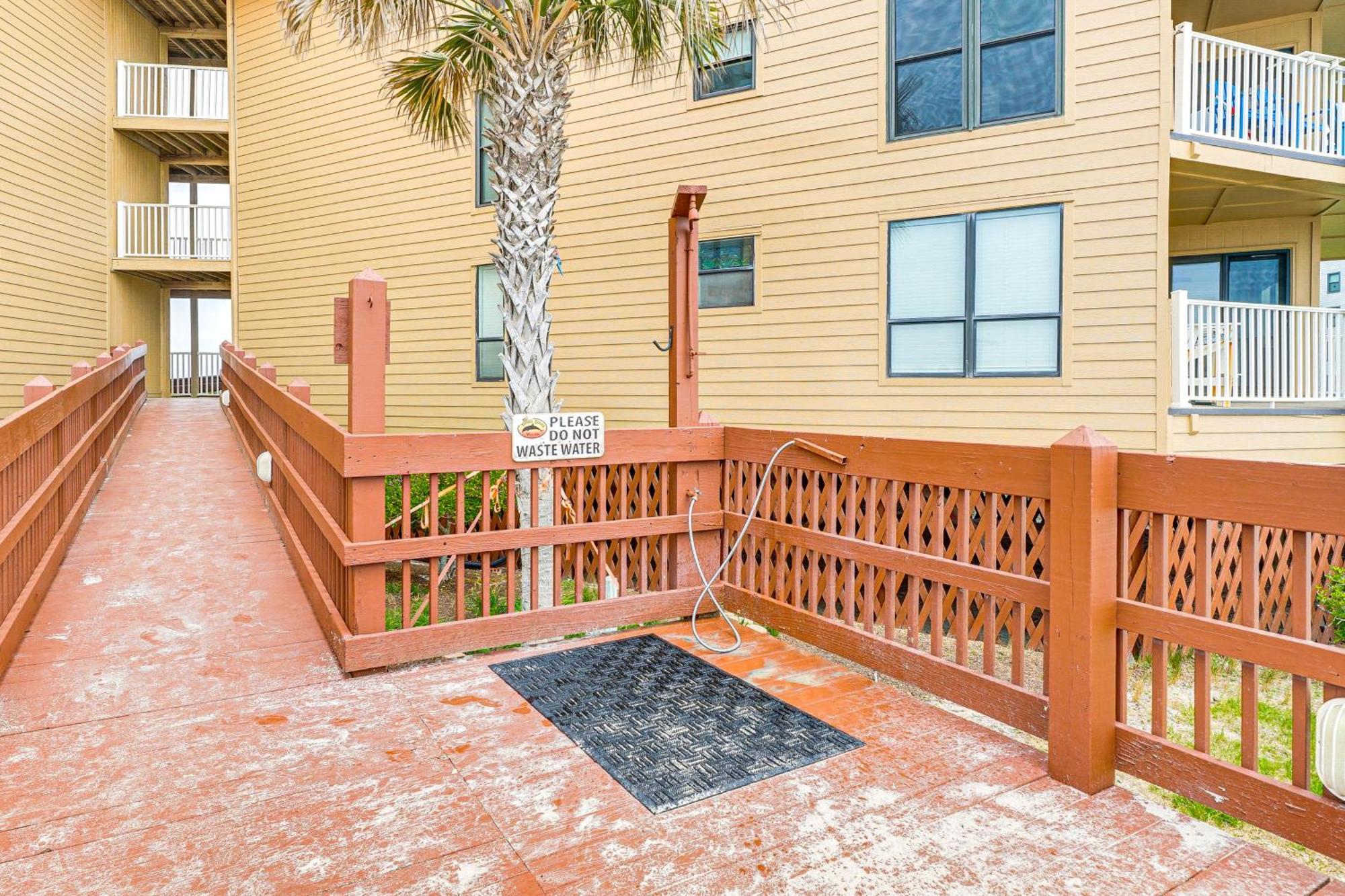 Steps To The Beach Oceanfront Condo With Lanai! North Topsail Beach Exteriér fotografie