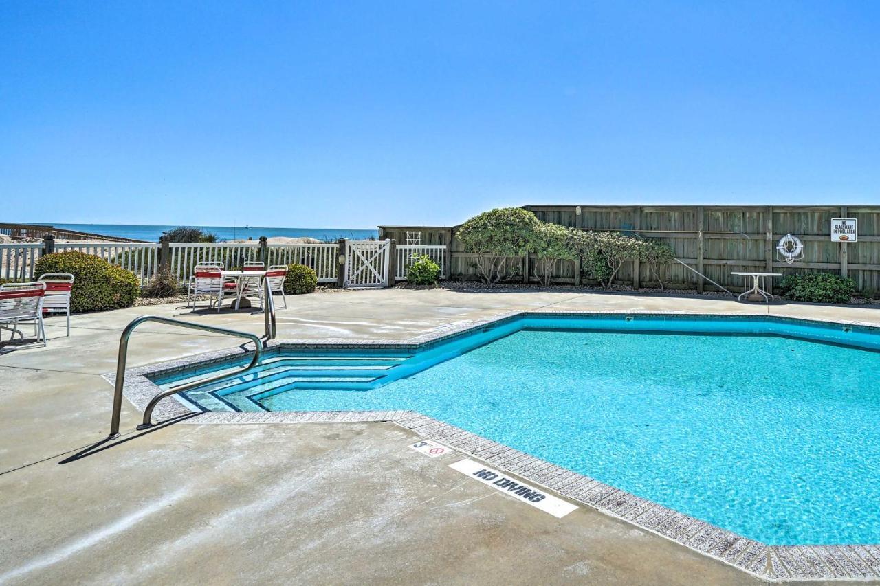 Steps To The Beach Oceanfront Condo With Lanai! North Topsail Beach Exteriér fotografie