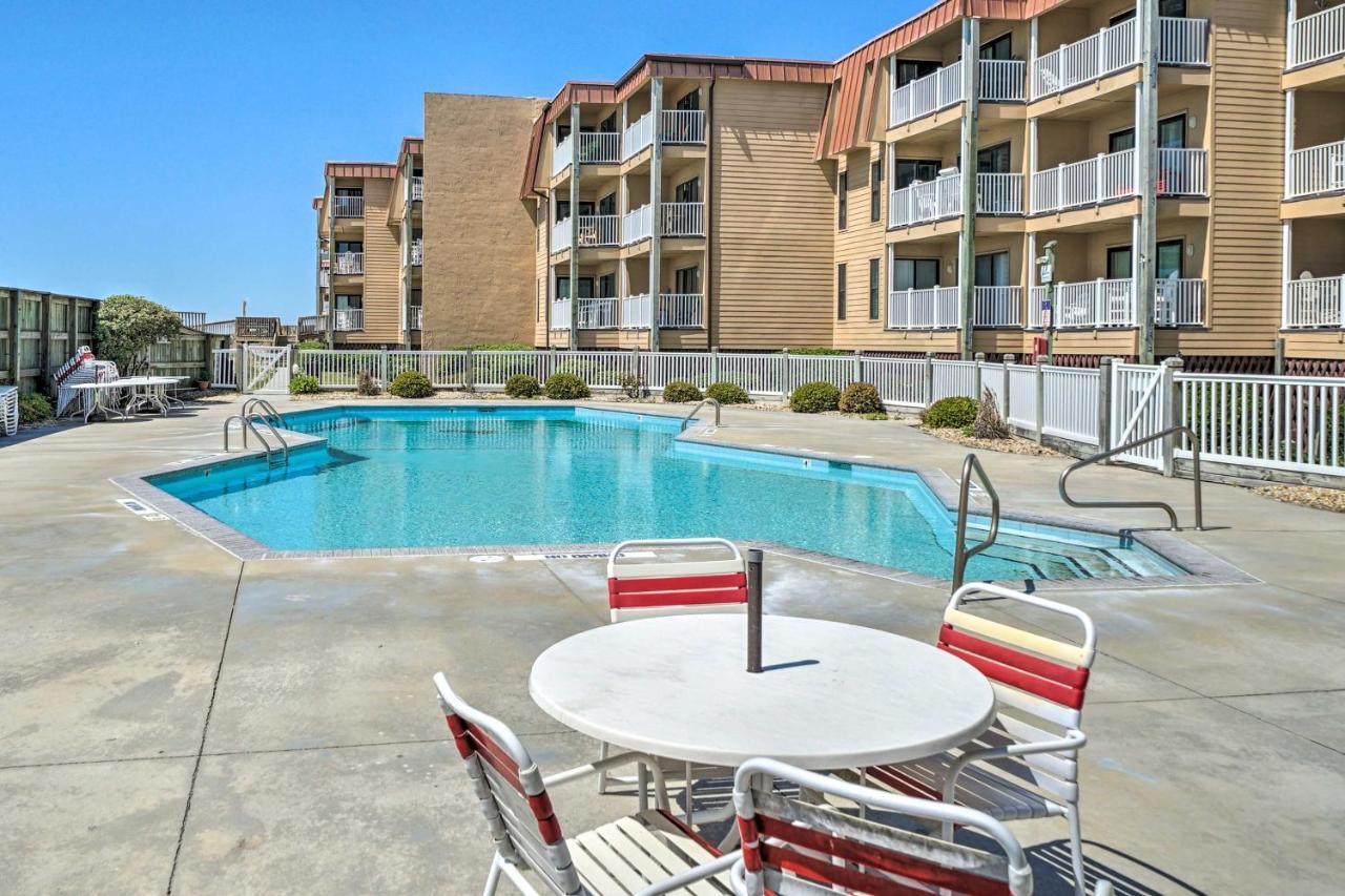 Steps To The Beach Oceanfront Condo With Lanai! North Topsail Beach Exteriér fotografie
